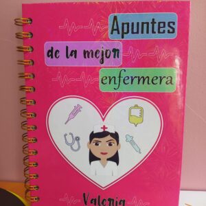 Cuaderno personalizado para enfermería