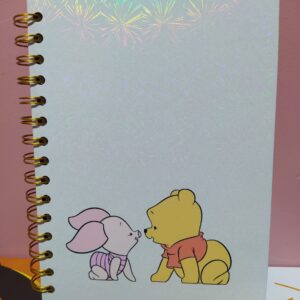 Cuaderno anillado del oso pooh y piglet