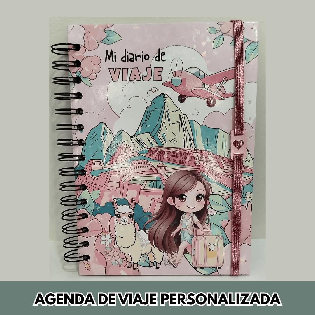 agenda de viaje para imprimir