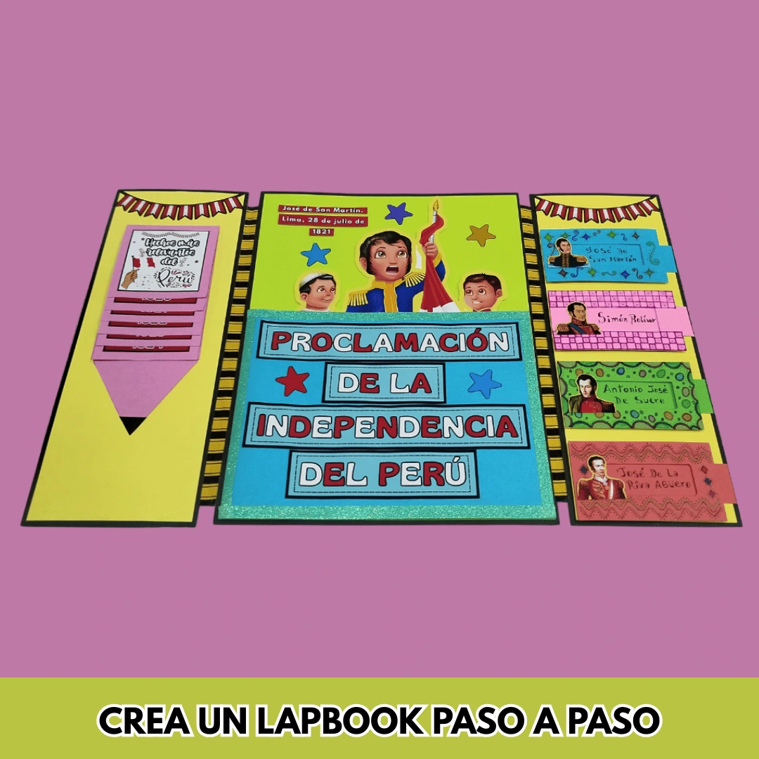 CREA UN LAPBOOK PASO A PASO