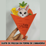 Cajita de Pascua de Zanahoria para DULCES | Idea para VENDER