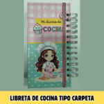 Cómo hacer un CUADERNO de COCINA para escribir RECETAS